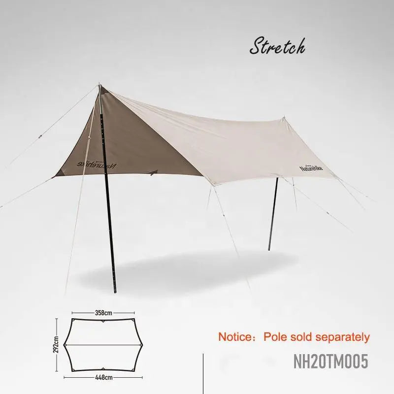 stretch tarp Hexagon? Canvas Camping Tarp