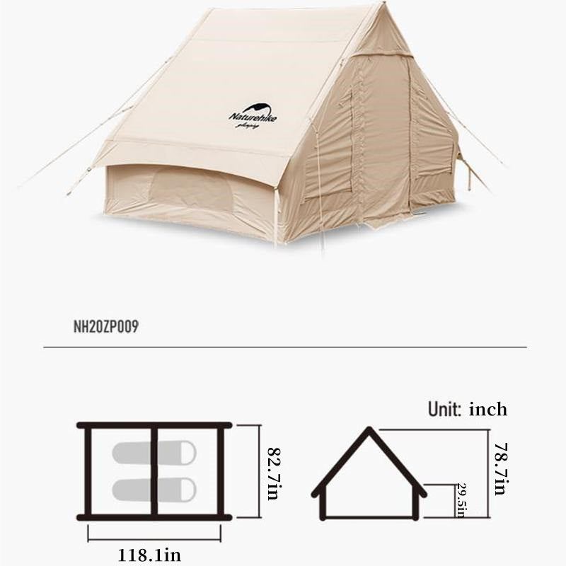 tente dimension GEN 6.3 Inflatable Glamping 4 Season Tent