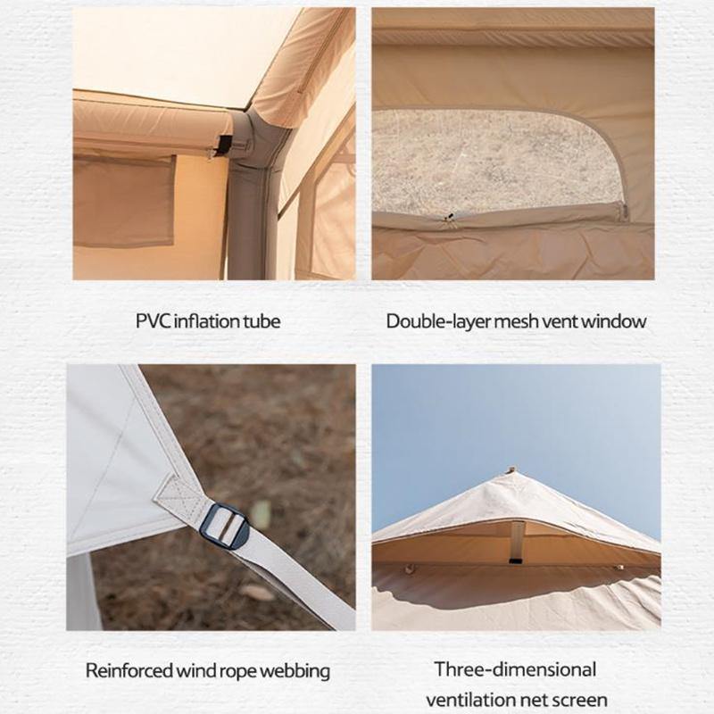 airpole tent GEN Inflatable Glamping Tent