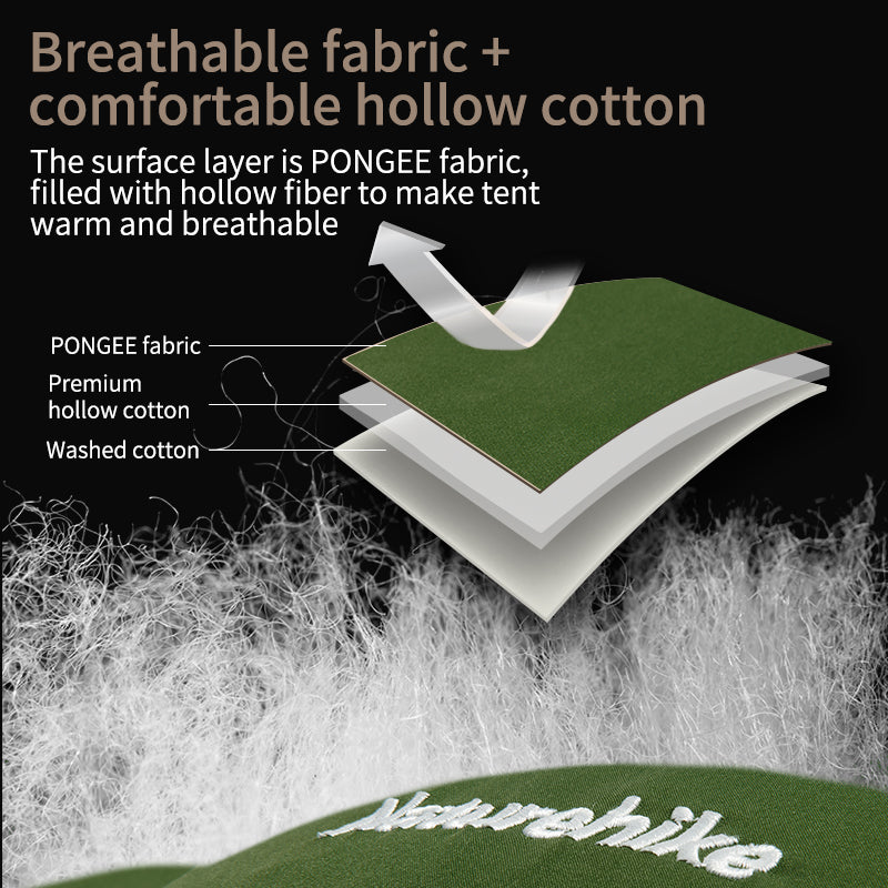 An image of a F150 Ultra-light Machine Washable Cotton Sleeping Bag by Naturehike official store