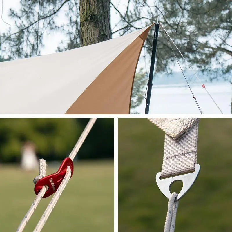 tarp 6 eckig Hexagon? Canvas Camping Tarp