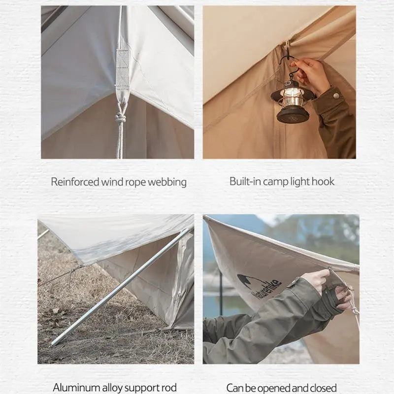 GEN 4.8 屋根付き2人用グランピングテント - Naturehike公式ストア