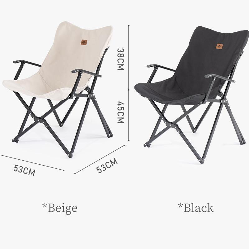 Naturehike With Armrests Backrest Folding camping Chair