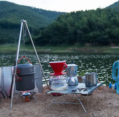 An image of a 4 in 1 Tableware Camping Set by Naturehike official store